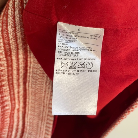 BR Orange and white miniskirt - Picture 5 of 5